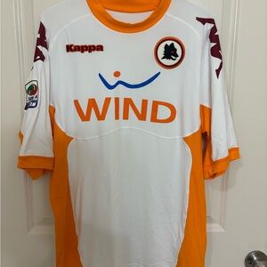 Kappa AS Roma 2010/11 Away Soccer Jersey Size 2XL